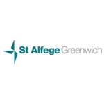 Logo showing the text "St Alfege Church"