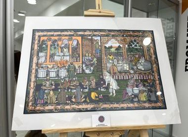 Artistic impression of Langar Equality (Community Lunch)