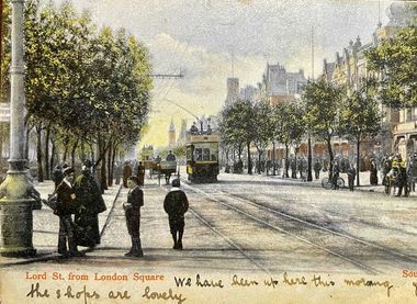 'We have been up here this morning - the shops are lovely'
