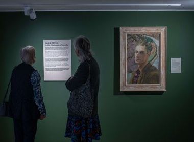 Maltings Berwick - portrait of Cedric Morris