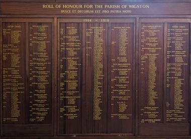 Wigston UDC WW1 and WW2 War Memorial