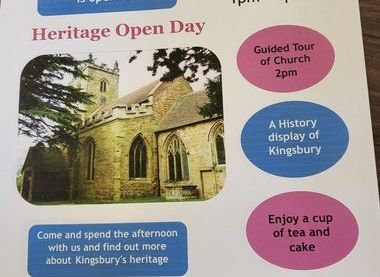 SS. Peter & Paul, Kingsbury brings you a History Display & Guided Tour