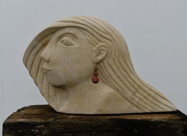 Antonia Hockton - Girl with a Ruby Earring