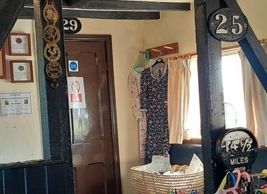 inside Sandiacre Lock Cottages