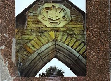 Pier arch at entrance of Spital Cemetery