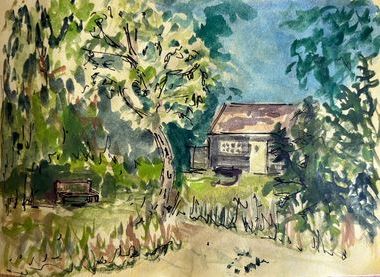 Littlebourne Art Group member