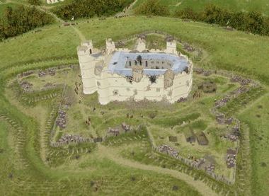 Donnington Castle under siege: Second Battle of Newbury