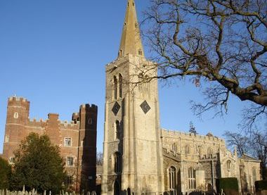 St. Mary's Church, Buckden, adjacent to Buckden Palace