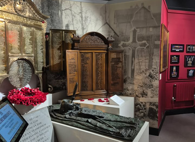 Remembrance Display, HorsePower, The Museum of The King's Royal Hussars