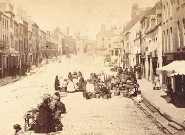 Berwick Record Office ( BRO 17) - Marygate Looking towards the Scotsgate