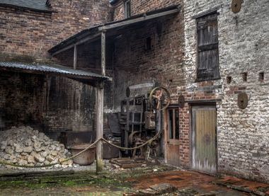 Pugmill at Broseley Pipe Works. Photo by Corin Spinks 2019.