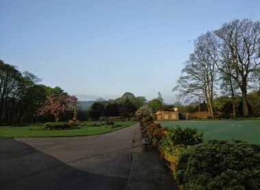 Top of Myrtle park in Bingley