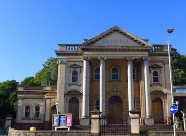 Main entrance viewed from St Margarets Plain