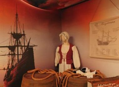 part of our Mayflower Pilgrims permanent exhibition
