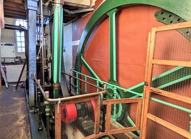 1940 Ruston and Hornsby oil engine and centrifugal pump.