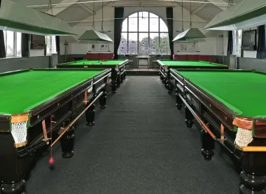 Our beautiful and popular snooker hall