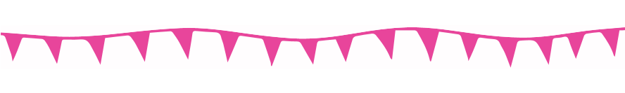 Pink bunting header.