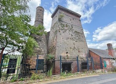 Calcining kilns at Oliver's Mill