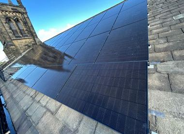 Solar Panels - south facing.