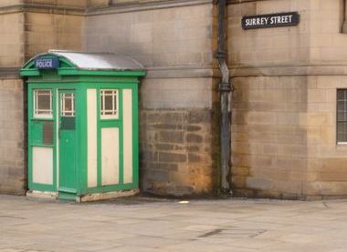 Sheffield's last surviving Police Box