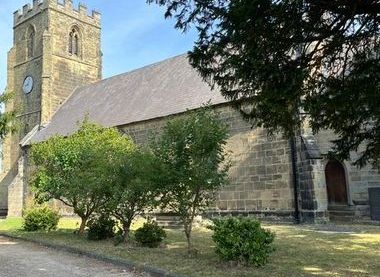 Drayton Bassett Church has beautiful stained glass, historic features & the tomb of Sir Robert Peel, founder of the Police