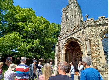 Sudbury Tour (at St. Gregory's) Photo: Rachel Price