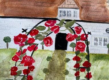 Littlebourne Art Group member