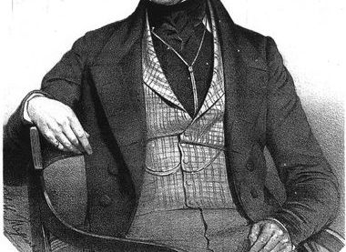 A copy of a print 1849 of Sir John P Boileau. The engraving is by Maguire for Ipswich Museum