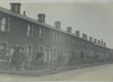 First terrace of housing 1872